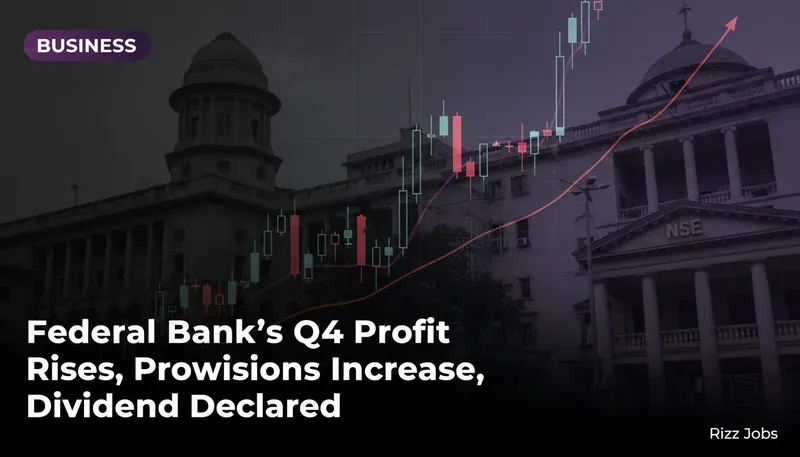 Federal Bank's Q4 Profit Rises, Provisions Increase, Dividend Declared — Rizz Jobs