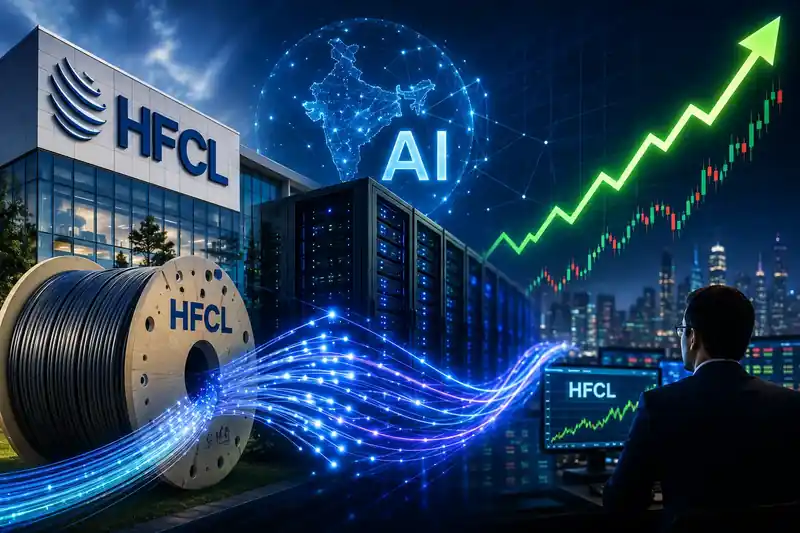 HFCL optical fibre manufacturing facility