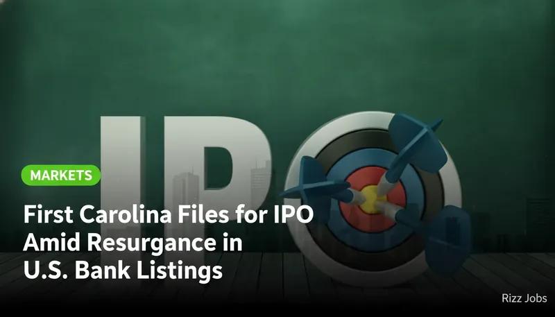 First Carolina Files for IPO Amid Resurgence in U.S. Bank Listings — Rizz Jobs