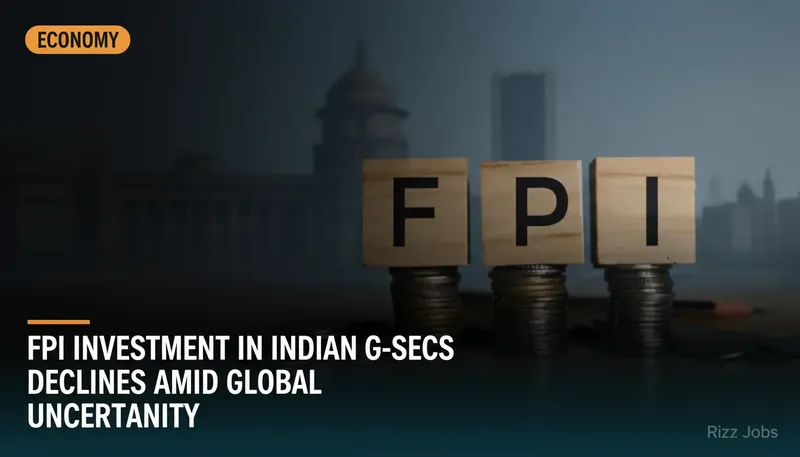 FPI Investment in Indian G-Secs Declines Amid Global Uncertainty — Rizz Jobs