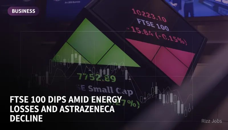 FTSE 100 Dips Amid Energy Losses and AstraZeneca Decline — Rizz Jobs