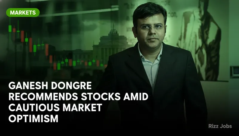 Ganesh Dongre Recommends Stocks Amid Cautious Market Optimism — Rizz Jobs