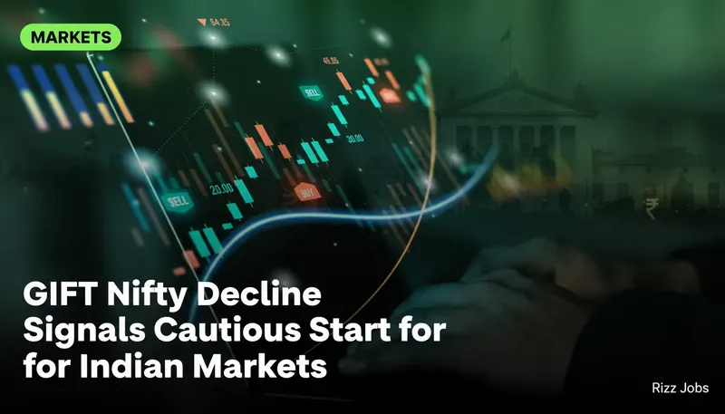 GIFT Nifty Decline Signals Cautious Start for Indian Markets — Rizz Jobs