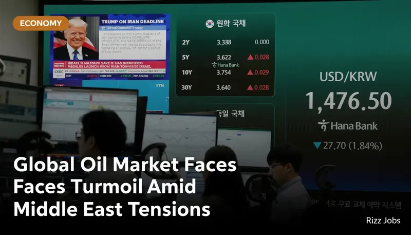 Global Oil Market Faces Turmoil Amid Middle East Tensions — Rizz Jobs