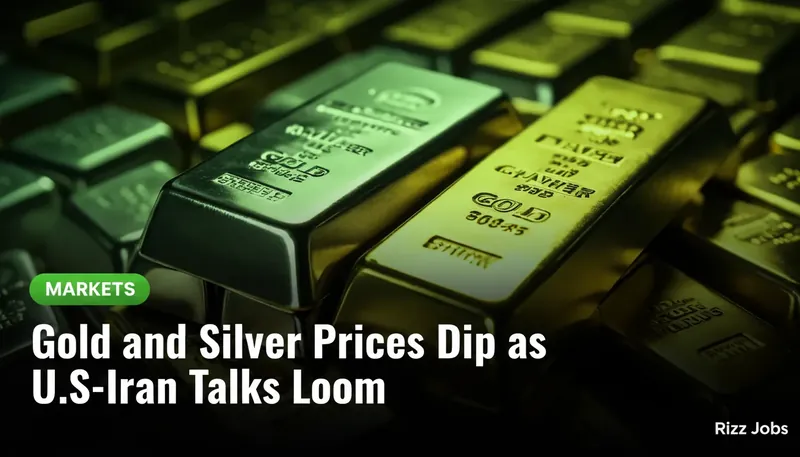 Gold and Silver Prices Dip as U.S.-Iran Talks Loom — Rizz Jobs