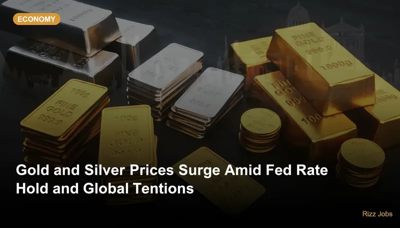 Gold and Silver Prices Surge Amid Fed Rate Hold and Global Tensions — Rizz Jobs
