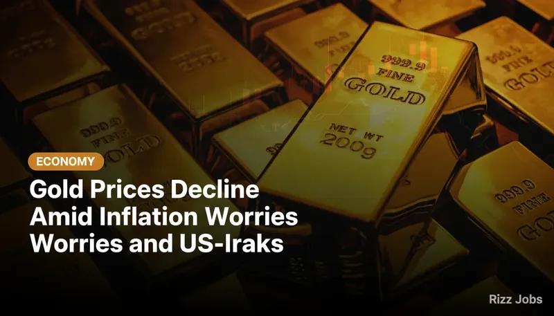 Gold Prices Decline Amid Inflation Worries and US-Iran Talks — Rizz Jobs