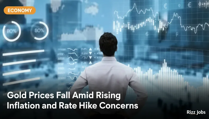 Gold Prices Fall Amid Rising Inflation and Rate Hike Concerns — Rizz Jobs