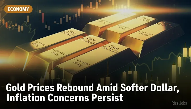 Gold Prices Rebound Amid Softer Dollar, Inflation Concerns Persist — Rizz Jobs