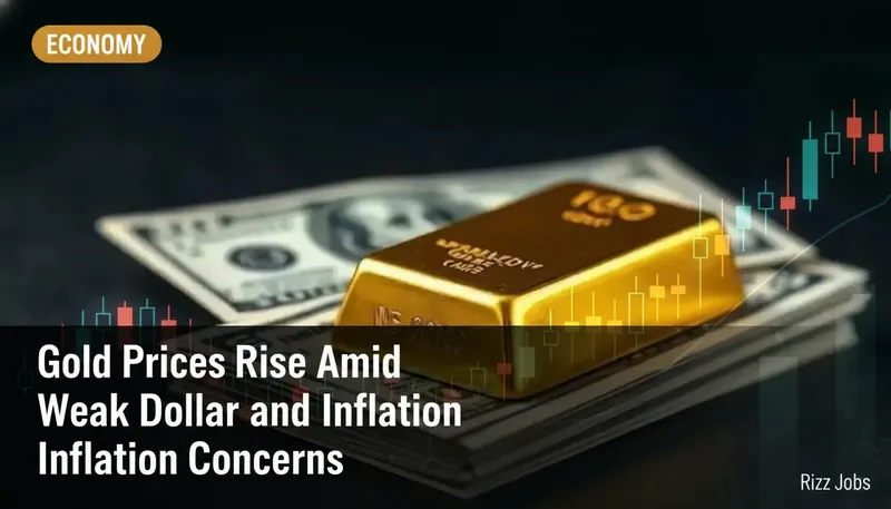 Gold Prices Rise Amid Weak Dollar and Inflation Concerns — Rizz Jobs