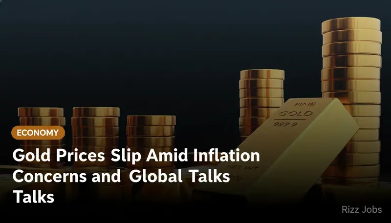 Gold Prices Slip Amid Inflation Concerns and Global Talks — Rizz Jobs