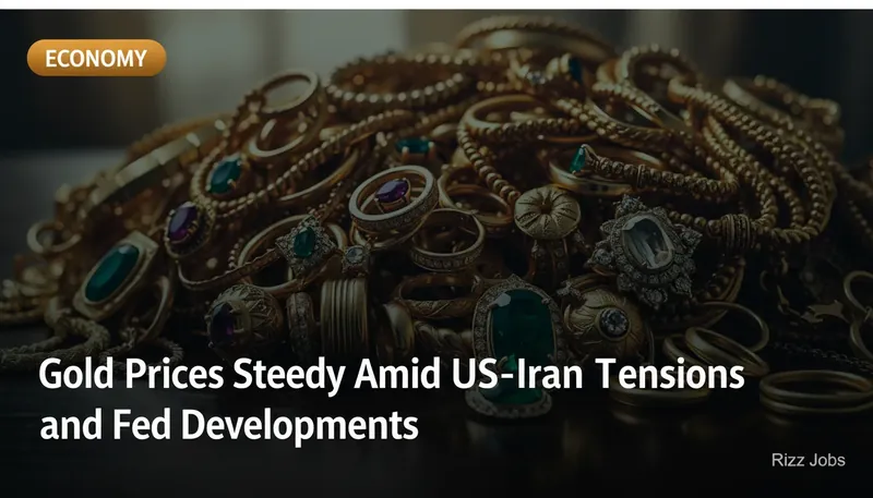 Gold Prices Steady Amid US-Iran Tensions and Fed Developments — Rizz Jobs