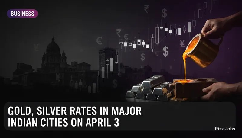 Gold, Silver Rates in Major Indian Cities on April 3 — Rizz Jobs