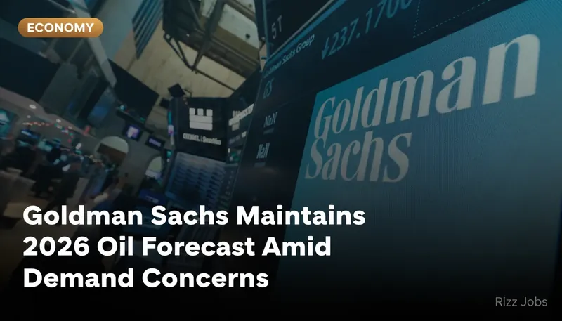 Goldman Sachs Maintains 2026 Oil Forecast Amid Demand Concerns — Rizz Jobs