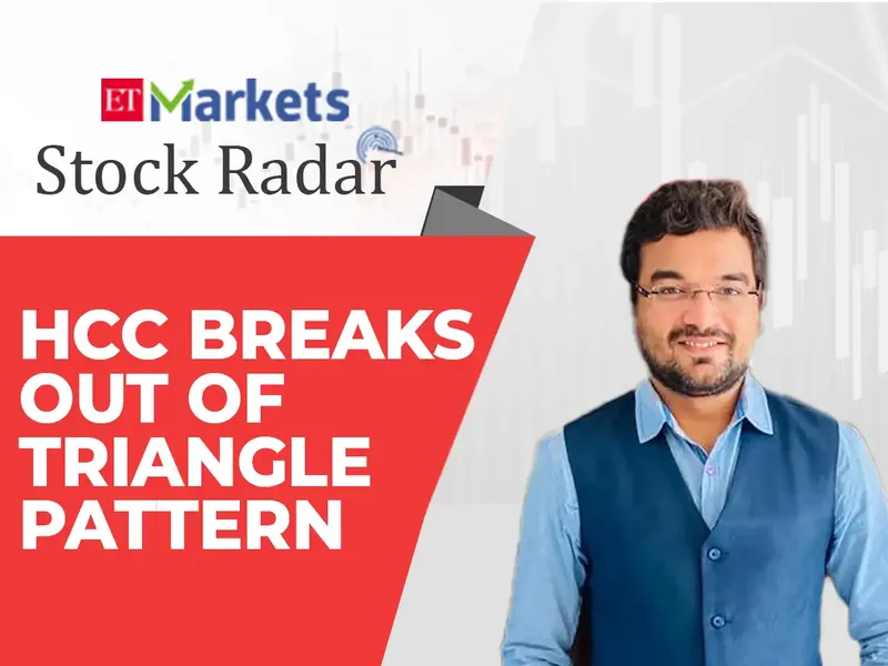 Hindustan Construction Company stock chart analysis