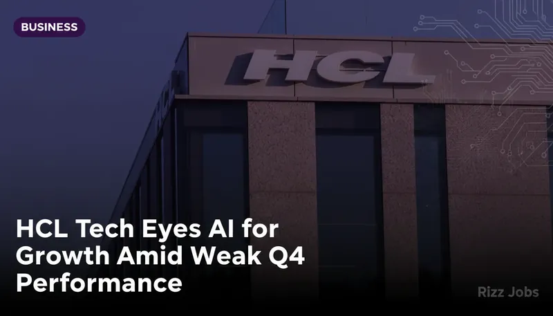 HCL Tech Eyes AI for Growth Amid Weak Q4 Performance — Rizz Jobs