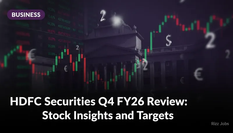 HDFC Securities Q4 FY26 Review: Stock Insights and Targets — Rizz Jobs
