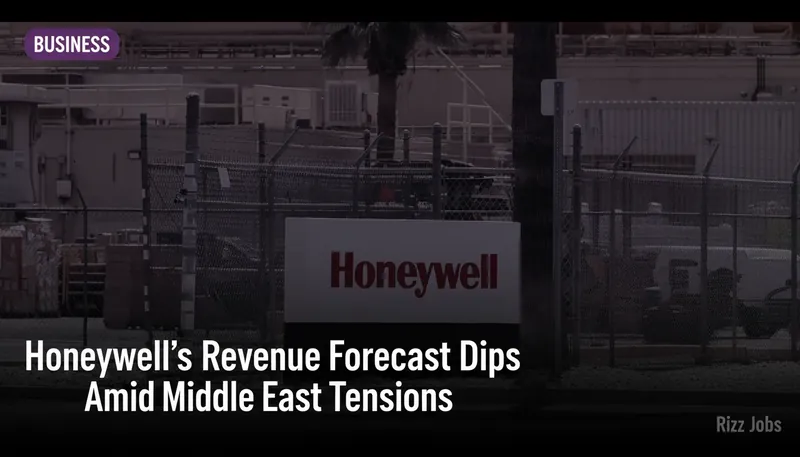 Honeywell's Revenue Forecast Dips Amid Middle East Tensions — Rizz Jobs