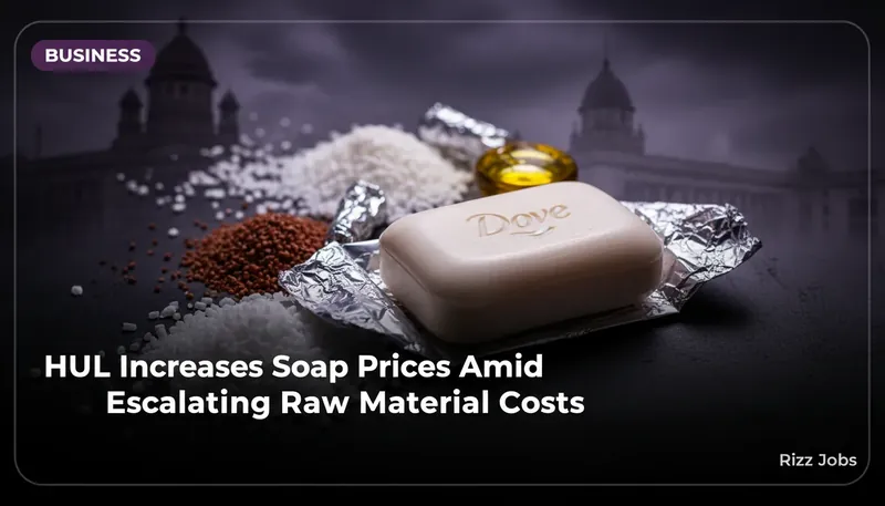 HUL Increases Soap Prices Amid Escalating Raw Material Costs — Rizz Jobs