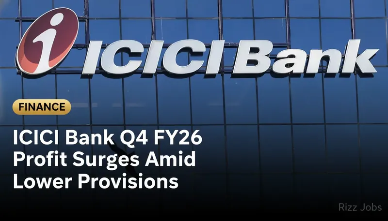 ICICI Bank Q4 FY26 Profit Surges Amid Lower Provisions — Rizz Jobs