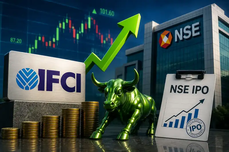 IFCI shares surge with NSE IPO news