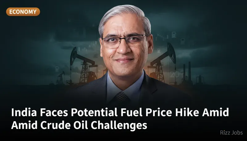 India Faces Potential Fuel Price Hike Amid Crude Oil Challenges — Rizz Jobs