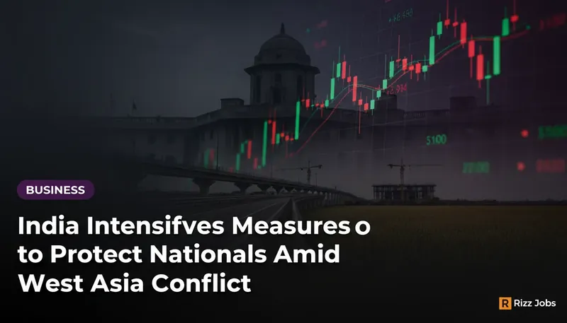 India Intensifies Measures to Protect Nationals Amid West Asia Conflict — Rizz Jobs