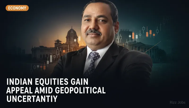 Indian Equities Gain Appeal Amid Geopolitical Uncertainty — Rizz Jobs