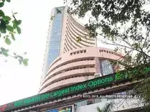 Stock market graph showing upward trend