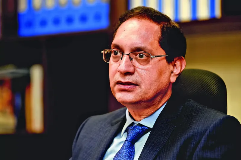 Tuhin Kanta Pandey speaking at a conference