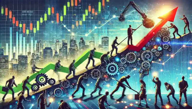 Economists discussing India's growth prospects