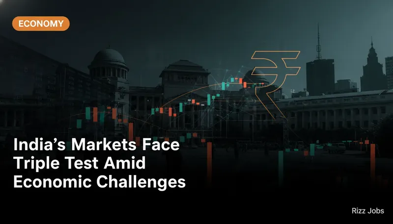 India's Markets Face Triple Test Amid Economic Challenges — Rizz Jobs