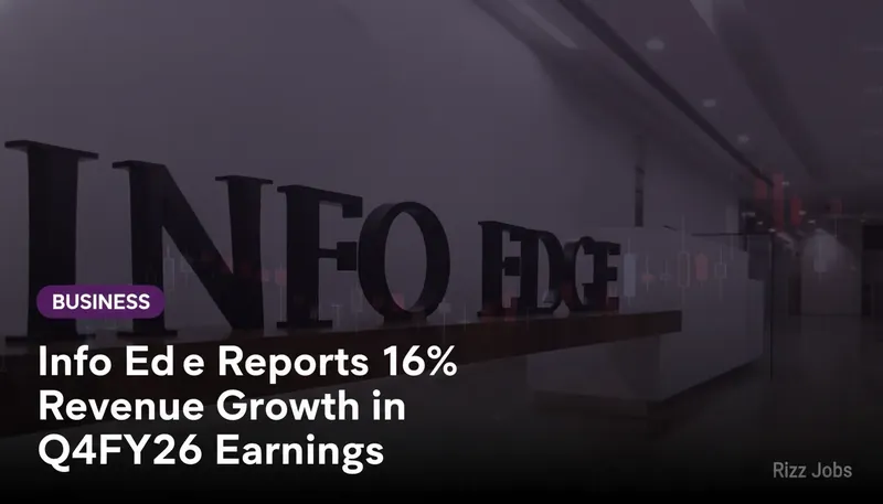 Info Edge Reports 16% Revenue Growth in Q4FY26 Earnings — Rizz Jobs