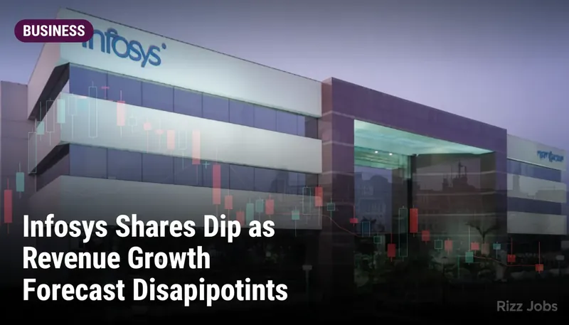 Infosys Shares Dip as Revenue Growth Forecast Disappoints — Rizz Jobs