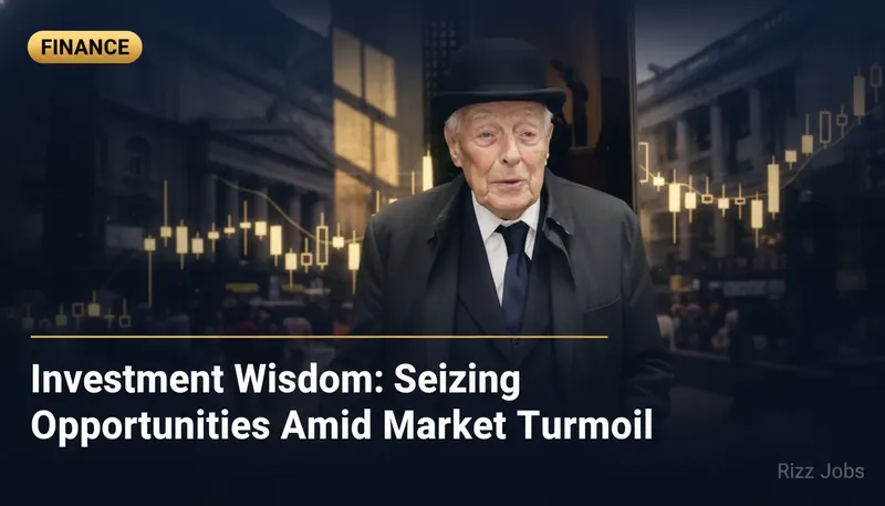 Investment Wisdom: Seizing Opportunities Amid Market Turmoil — Rizz Jobs