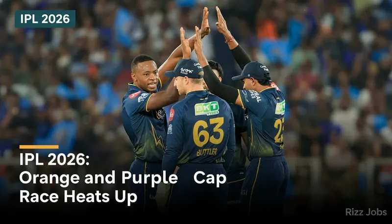 IPL 2026: Orange and Purple Cap Race Heats Up — Rizz Jobs