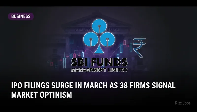 IPO Filings Surge in March as 38 Firms Signal Market Optimism — Rizz Jobs