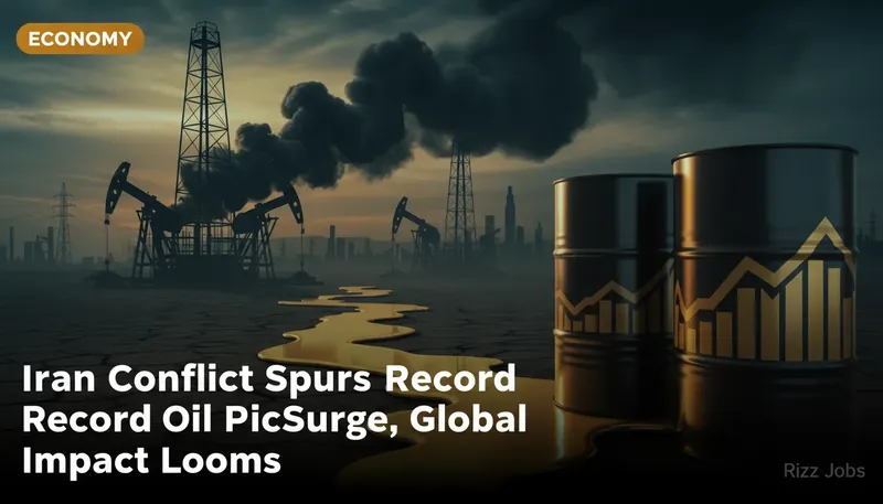 Iran Conflict Spurs Record Oil Price Surge, Global Impact Looms — Rizz Jobs