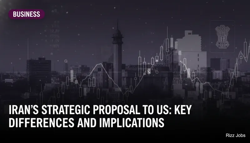 Iran's Strategic Proposal to US: Key Differences and Implications — Rizz Jobs
