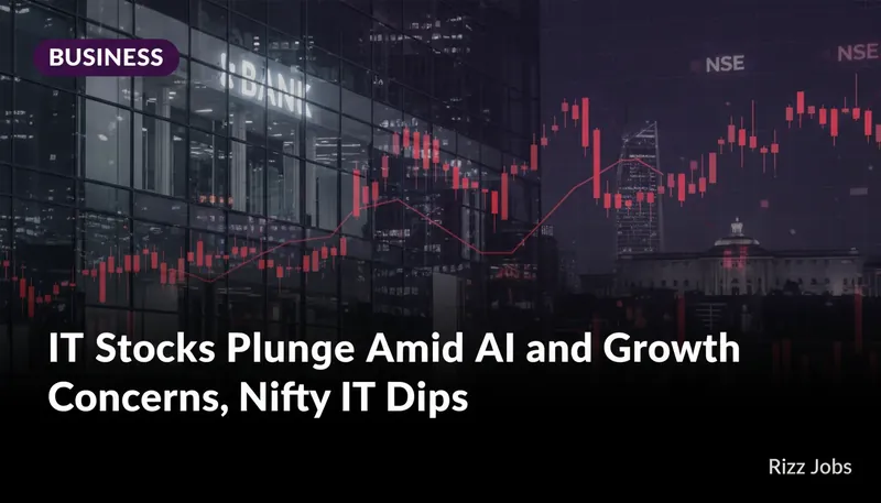 IT Stocks Plunge Amid AI and Growth Concerns, Nifty IT Dips — Rizz Jobs