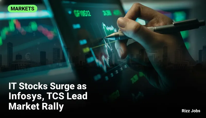 IT Stocks Surge as Infosys, TCS Lead Market Rally — Rizz Jobs