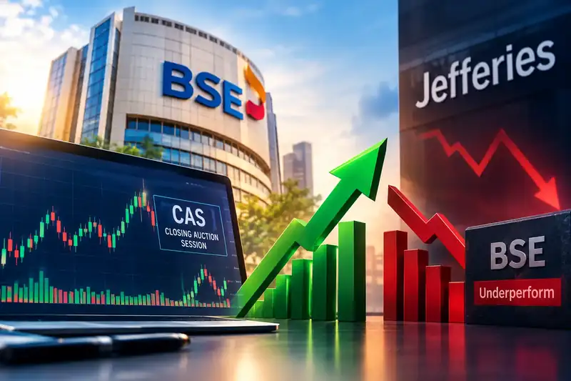 Stock market trading screen showing index prices