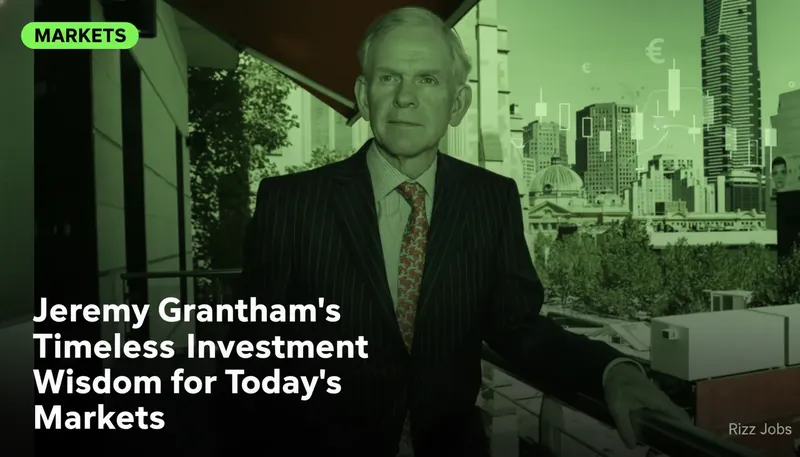 Jeremy Grantham's Timeless Investment Wisdom for Today's Markets — Rizz Jobs