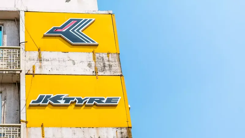 JK Tyre manufacturing facility with production lines