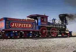 Jupiter Wagons logo with financial charts in the background