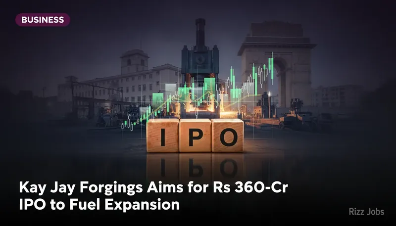 Kay Jay Forgings Aims for Rs 360-Cr IPO to Fuel Expansion — Rizz Jobs