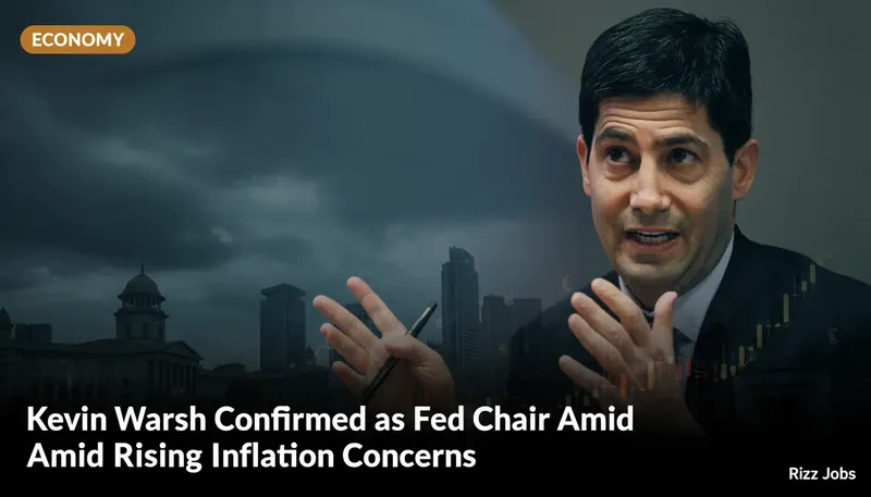 Kevin Warsh Confirmed as Fed Chair Amid Rising Inflation Concerns — Rizz Jobs
