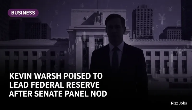 Kevin Warsh Poised to Lead Federal Reserve After Senate Panel Nod — Rizz Jobs