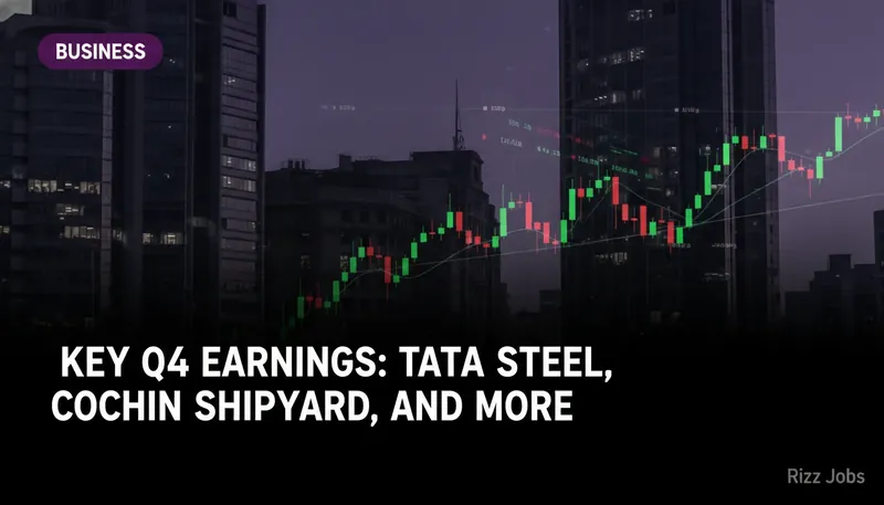 Key Q4 Earnings: Tata Steel, Cochin Shipyard, and More — Rizz Jobs
