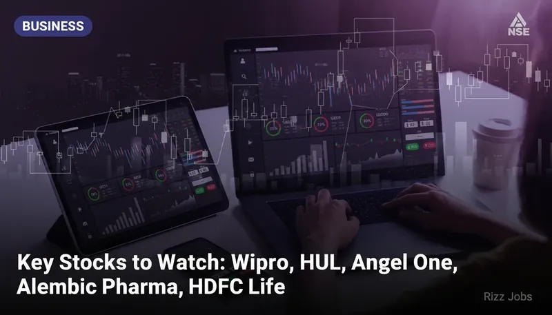 Key Stocks to Watch: Wipro, HUL, Angel One, Alembic Pharma, HDFC Life — Rizz Jobs